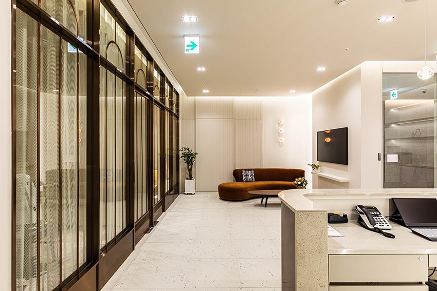 媄琳医院 The Hyundai Seoul店 候诊区